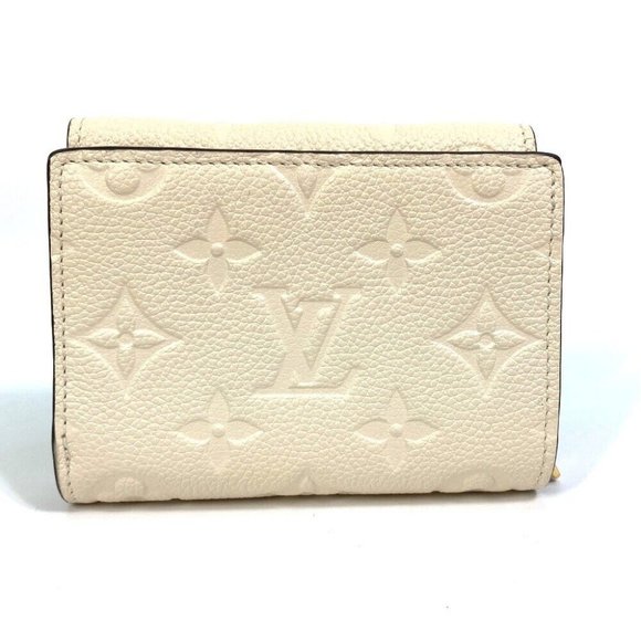 Authentic LOUIS VUITTON M81071 MonogramEmpreinte Wallet Portefeuille Metis Trifo - Picture 11 of 13